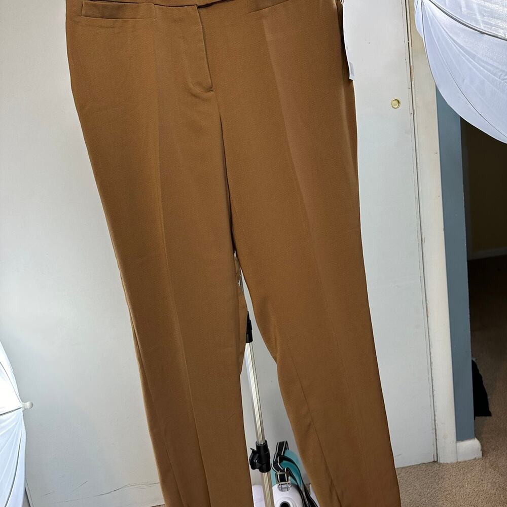 Women’s casual pants sz 10 Camel NWT Trousers Focus 2000
